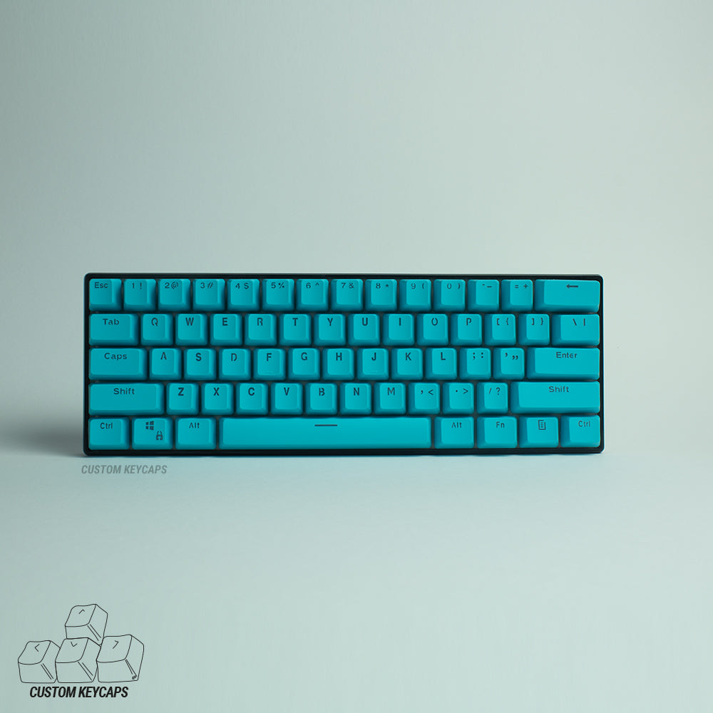 Light Blue PBT Keycaps