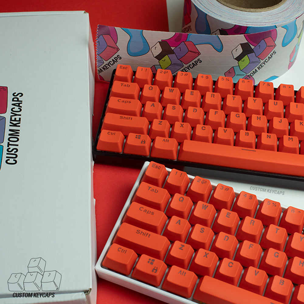 Sun Set Keycaps Sunset Red PBT Keycaps – Custom Keycaps UK