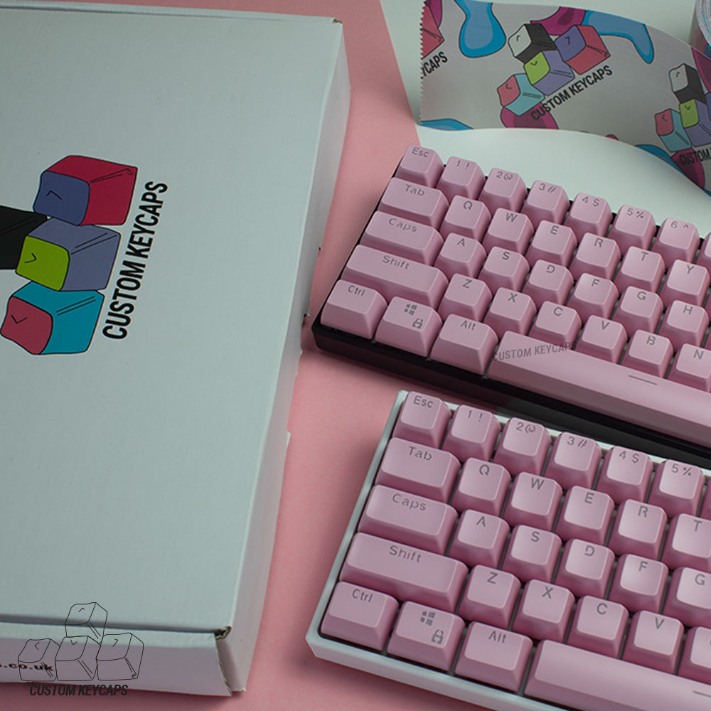 Pink SA Profile Keycaps