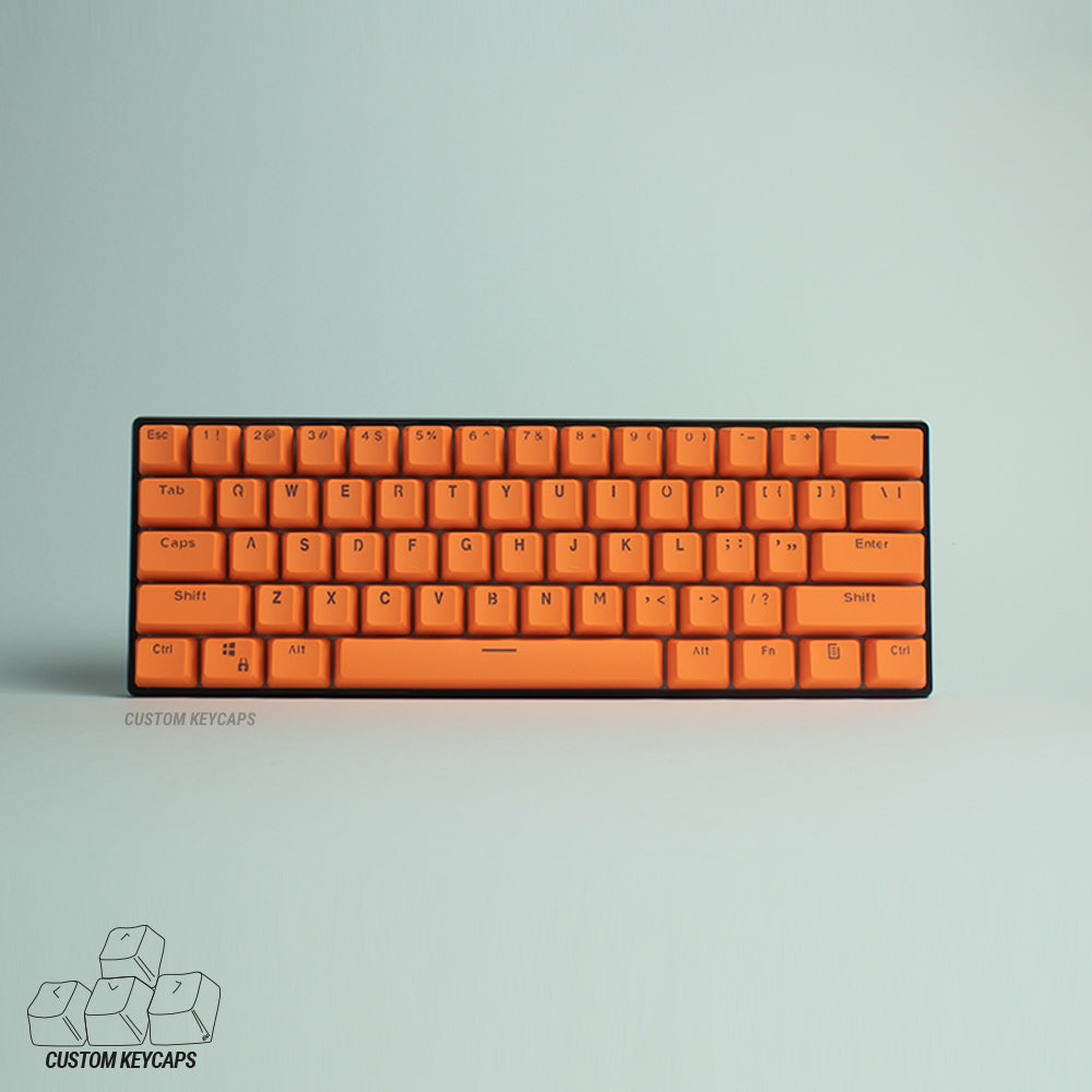 Orange PBT Keycaps