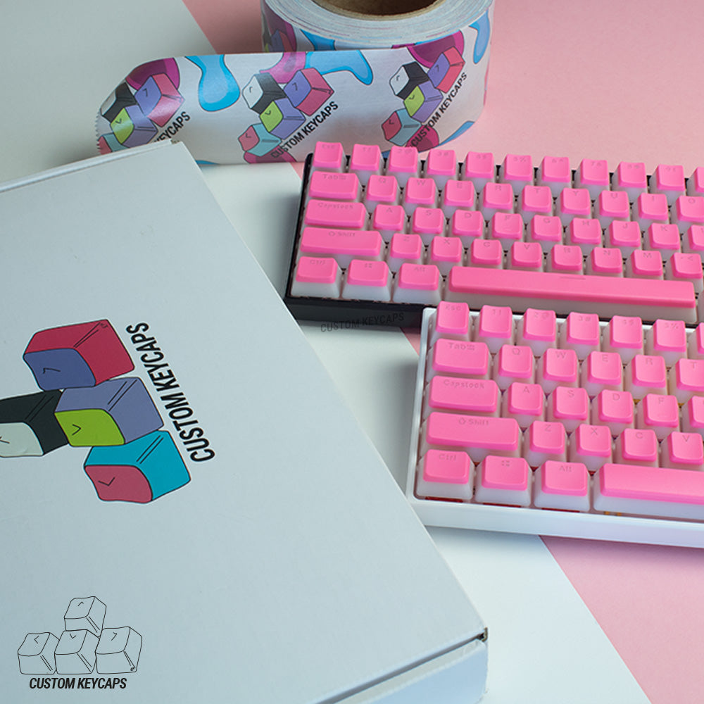 Pink Pudding Keycaps