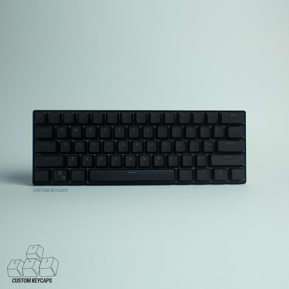 Black PBT Keycaps