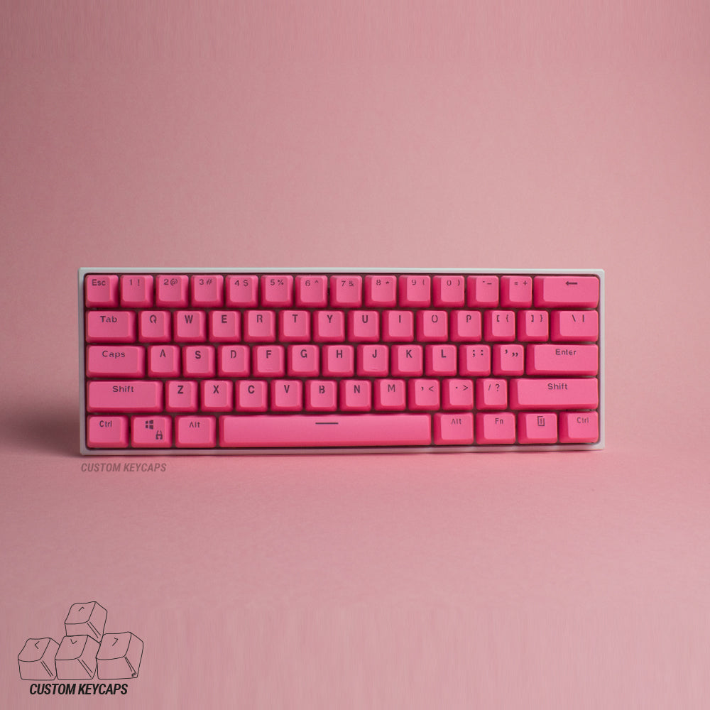 Pink PBT Keycaps – Custom Keycaps UK