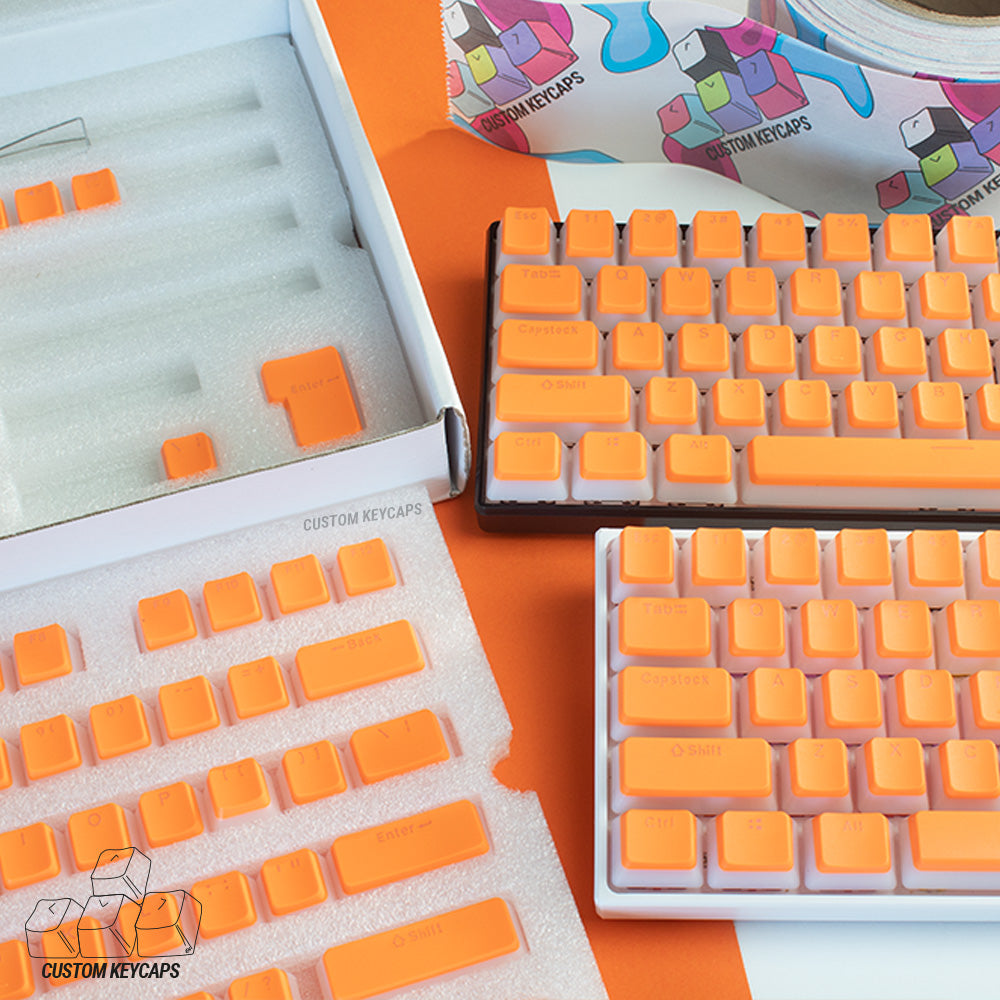 Orange Pudding Keycaps