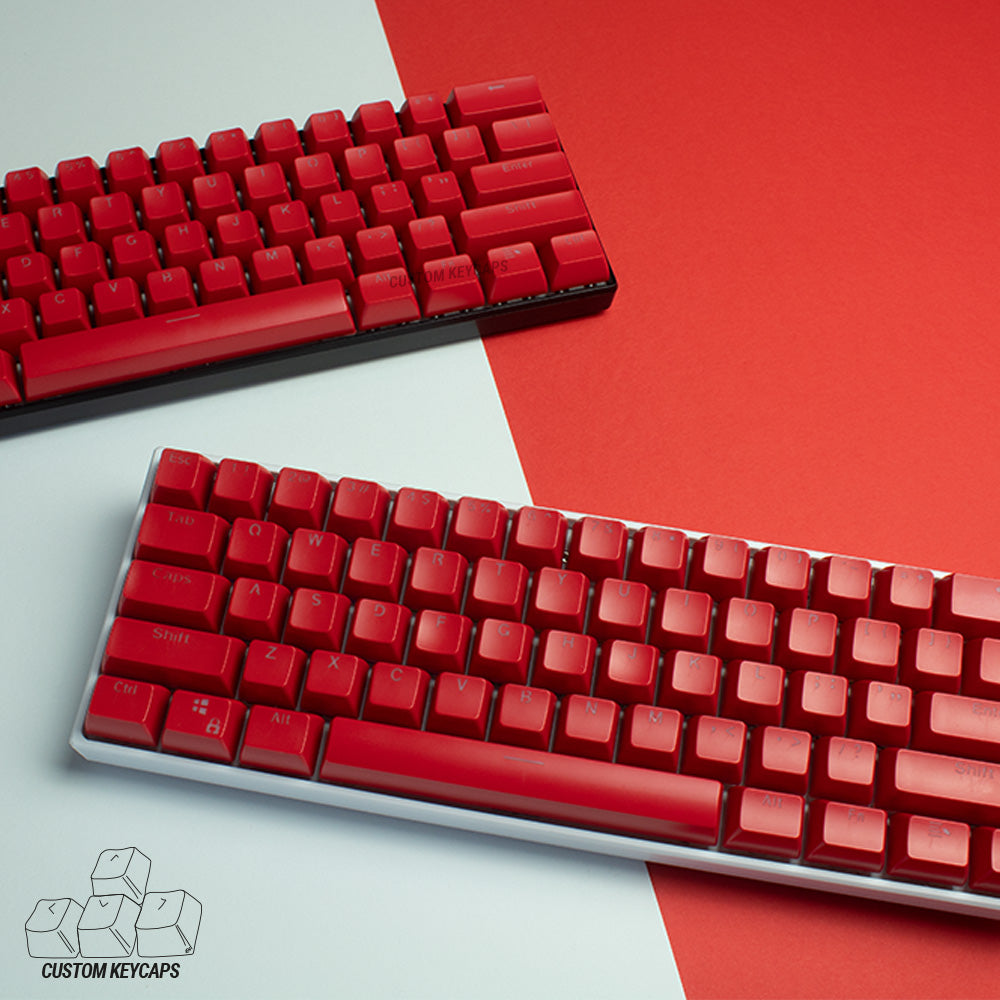 Red SA Profile Keycaps