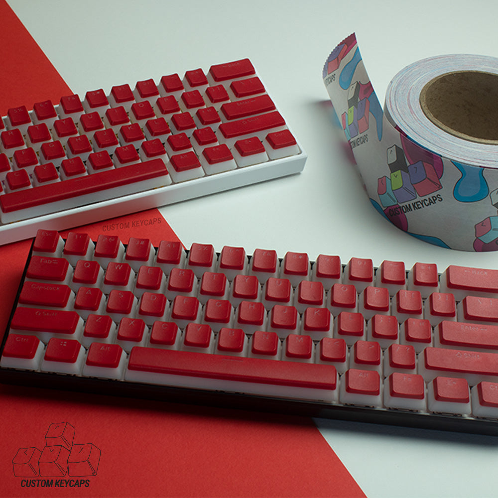 Red Pudding Keycaps