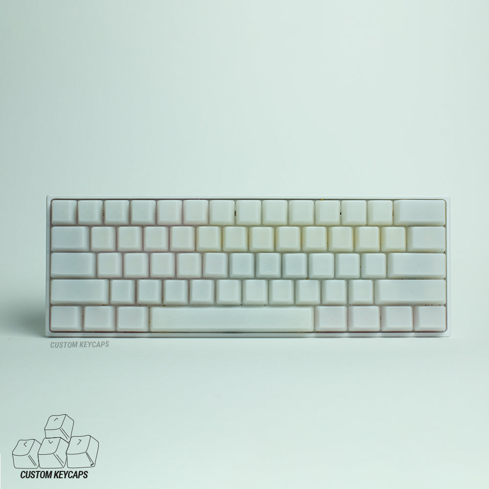 Frosty Transparent Keycaps