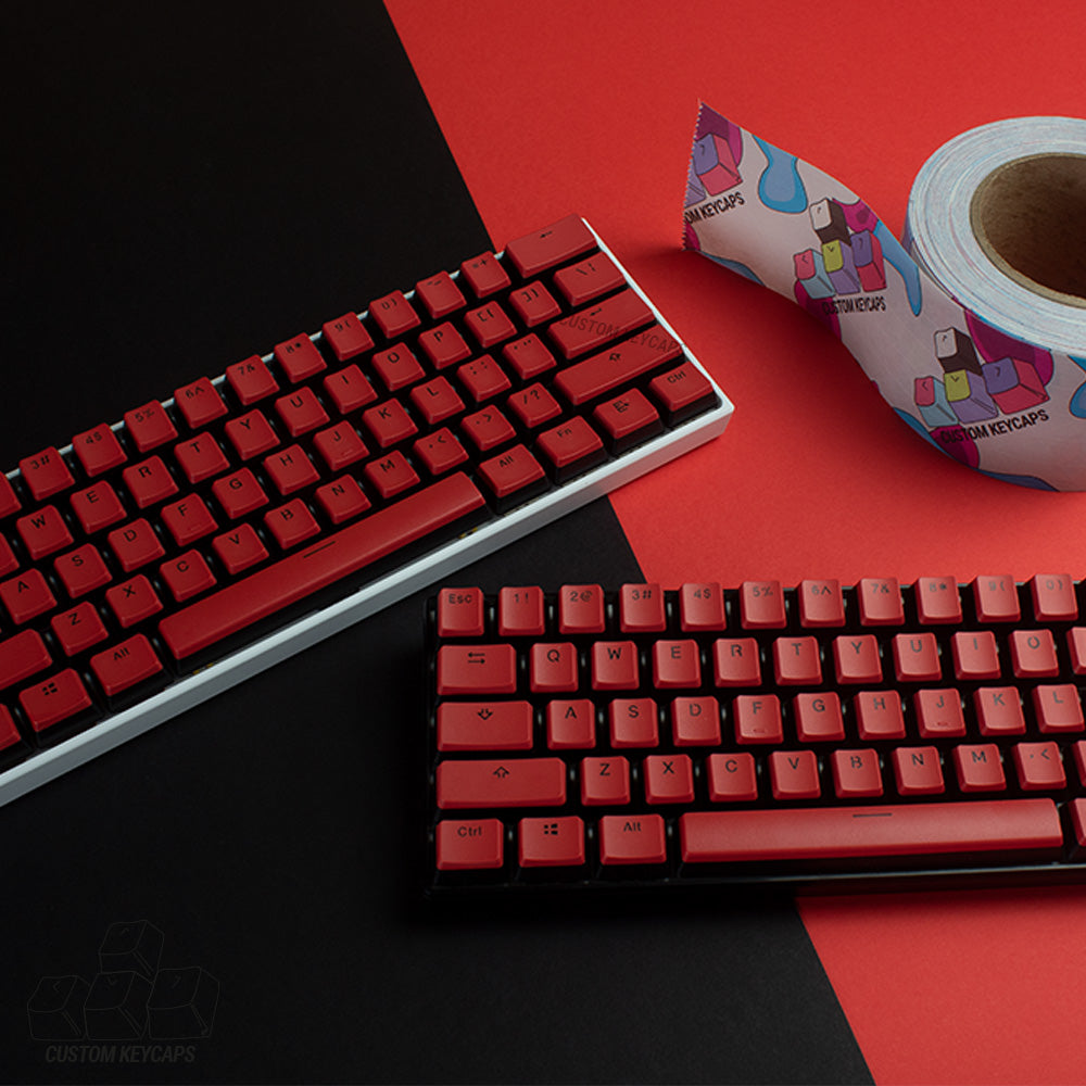 Red Tops Pudding Keycaps