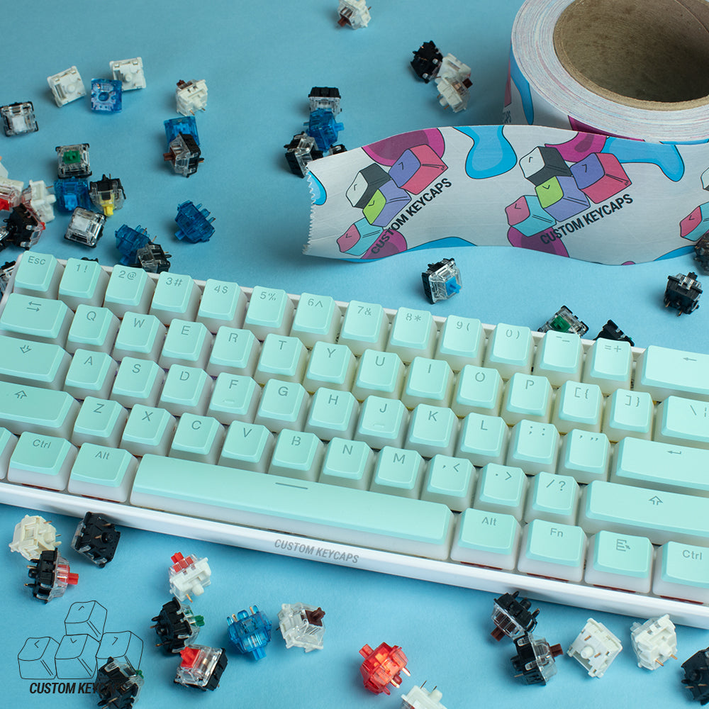 Pudding Keycpap Razor Pudding ISO Layouts – Custom Keycaps UK